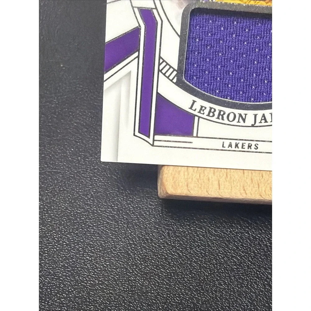 2024 National Treasures Lebron James #23/99 Jersey Number Game Used Patch